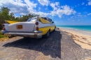 Классическое такси в Виньялес, Куба