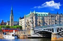 Живописные каналы Стокгольма, Швеция