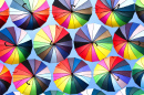 Красочные зонты