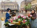 Продавщица цветов, Париж