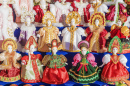 Русские сувенирные куклы