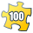 100 кусочков - Мозаика