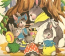 Четыре маленьких кролика