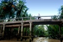 Старый мост на Дельта Меконга