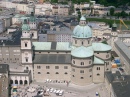 Вид на собор из замка Хоэнзальцбург