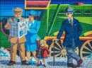 Мозаика на вокзале Брей, Ирландия