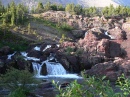 Водопад Красная Скала, Национальный парк Глейшер