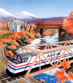 Почтовая открытка Amtrak