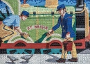 Мозаика на железнодорожном вокзале Брей, Ирландия
