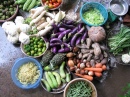 Овощи на вьетнамском рынке