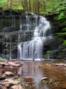 Водопад Роузкранс, округ Клинтон, Пенсильвания