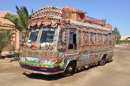 Декорированный автобус в Эль-Гуна, Египет