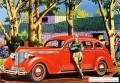 1938 DeSoto Седан и Бинг Кросби