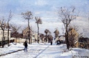 Улица в снегу, Лувесьен
