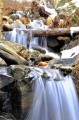 Заснеженный водопад