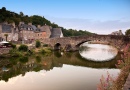 Старый мост над рекой Ранс, Франция