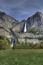 Верхний и нижний Йосемитские водопады
