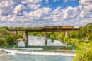 Железнодорожный мост, Нью-Браунфелс Техас
