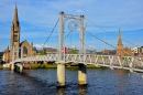 Пешеходный мост Инвернесс, Шотландия