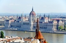Вид на здание венгерского парламента