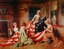 Пошив первого Американского флага