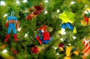 Супергеройская рождественская елка