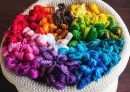 Цветные нитки для вышивания