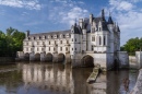 Замок Шенонсо на реке Шер, Франция