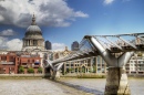 Мост Тысячелетия, Лондон, Англия