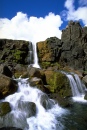 Водопад Ёксараурфосс, национальный парк Тингведлир, Исландия