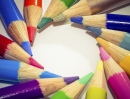 Яркие карандаши