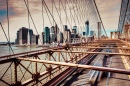 Нью-Йорк с Бруклинского моста