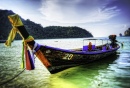 Длиннохвостая лодка, Пхи-пхи, Таиланд