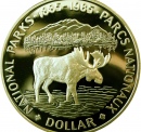 1985 Канадский Серебряный Доллар