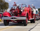 Пожарные автомобили на параде