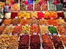 Сухофрукты и орехи, рынок Бокерия
