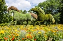 Международная выставка садовых скульптур в Монреале