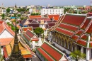 Вид с храма Ват Арун, Бангкок, Таиланд