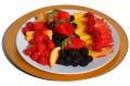 Тарелка из шести фруктов