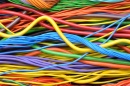 Цветные кабели и провода