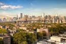 Вид с крыши на Нью-Йорк