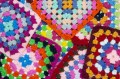 Раскиданные лоскутки Granny Squares