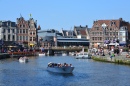 Главный канал в Генте, Бельгия
