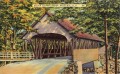 Старый крытый мост, Уайт-Маунтинс, Нью-Гэмпшир