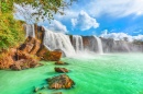 Водопад Dray Nur Waterfalls, Вьетнам