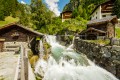 Водяная мельница в Тироле, Австрия