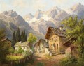 Деревня в Альпах