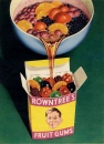 Реклама Rowtrees Fruit Gums