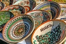 Румынские традиционные керамические тарелки