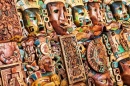 Деревянные маски Майя